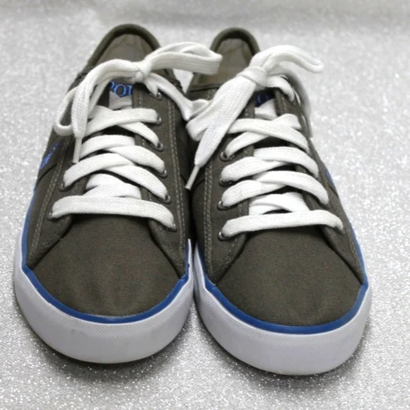 Polo Ralph Lauren Clifton Men's Sneakers Gray - Picture 3 of 8